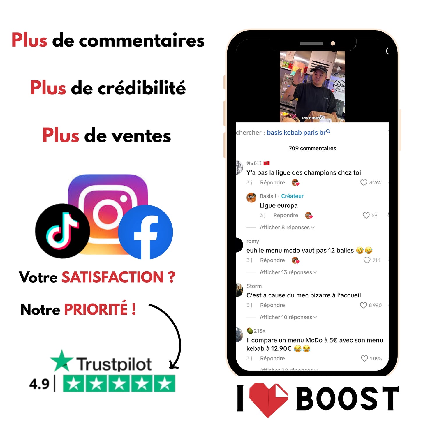 Commentaires Personnalisés